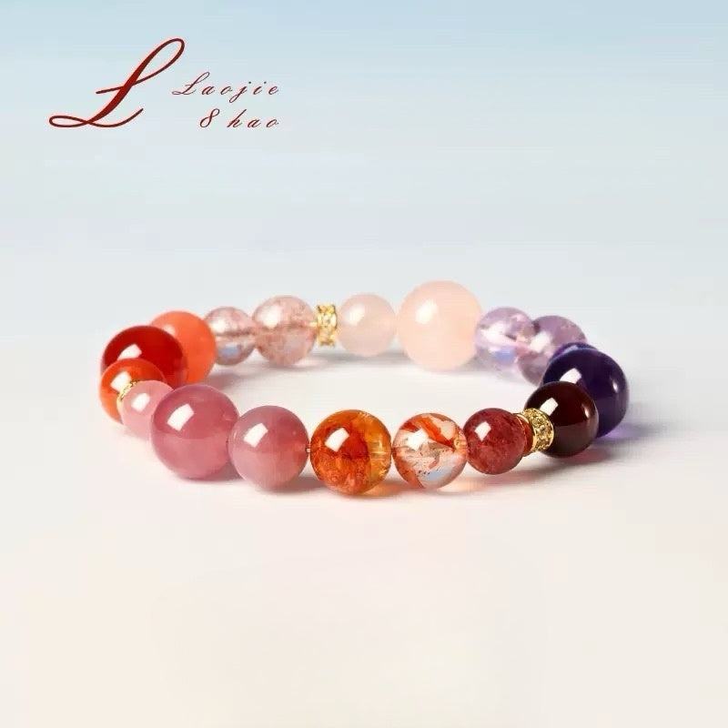 Fire Element Confidence Crystal Bracelet