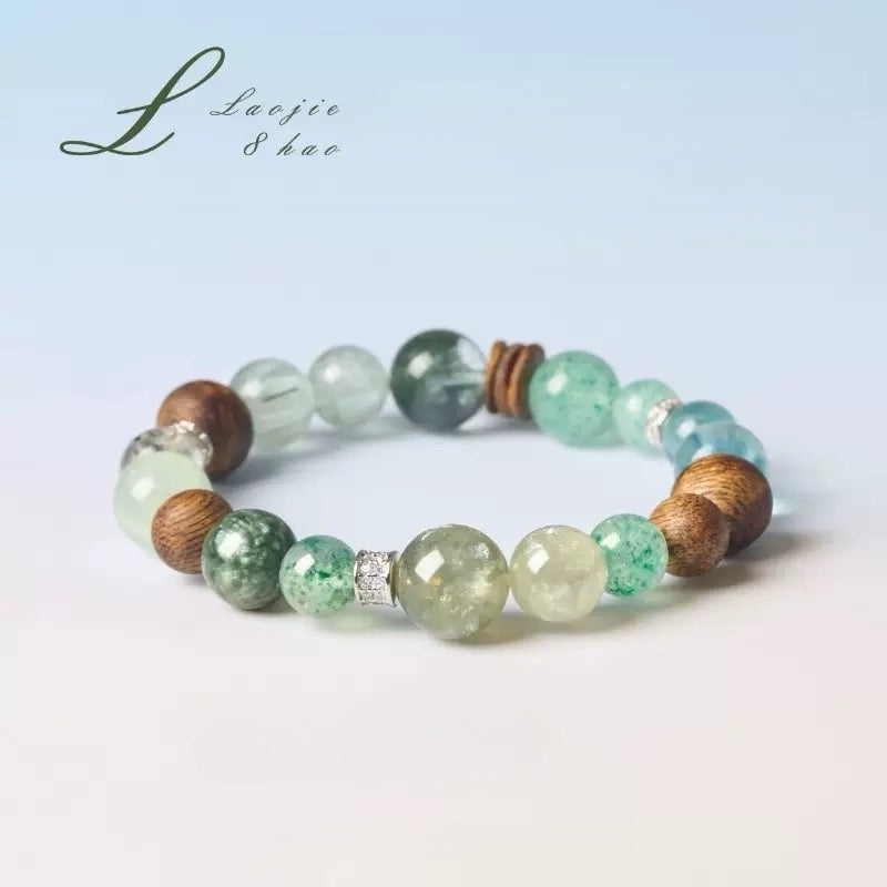 Wood Element Growth Crystal Bracelet