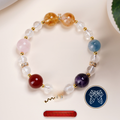 Gemini StarRise Zodiac Crystal Bracelet – Creativity & Air Energy Jewelry