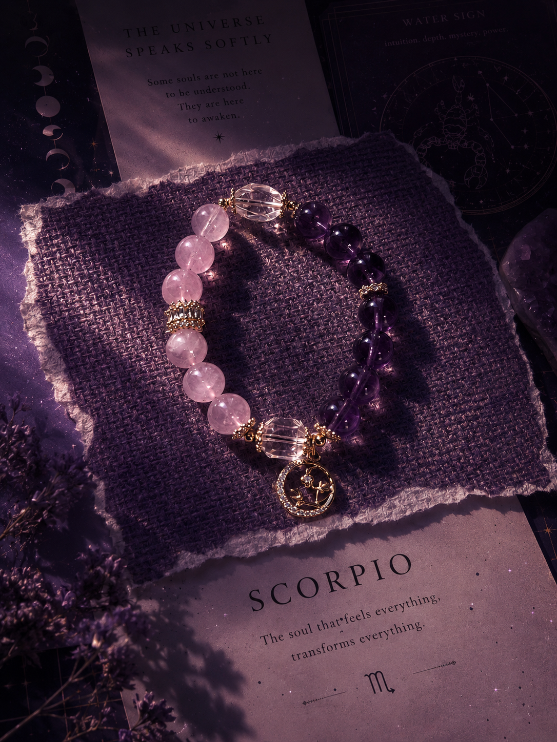 StarBind-Scorpio crystal bracelet