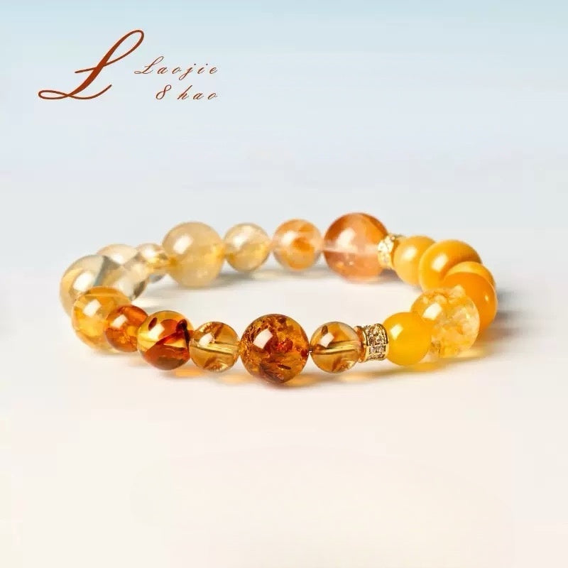 Earth Element Grounding Crystal Bracelet