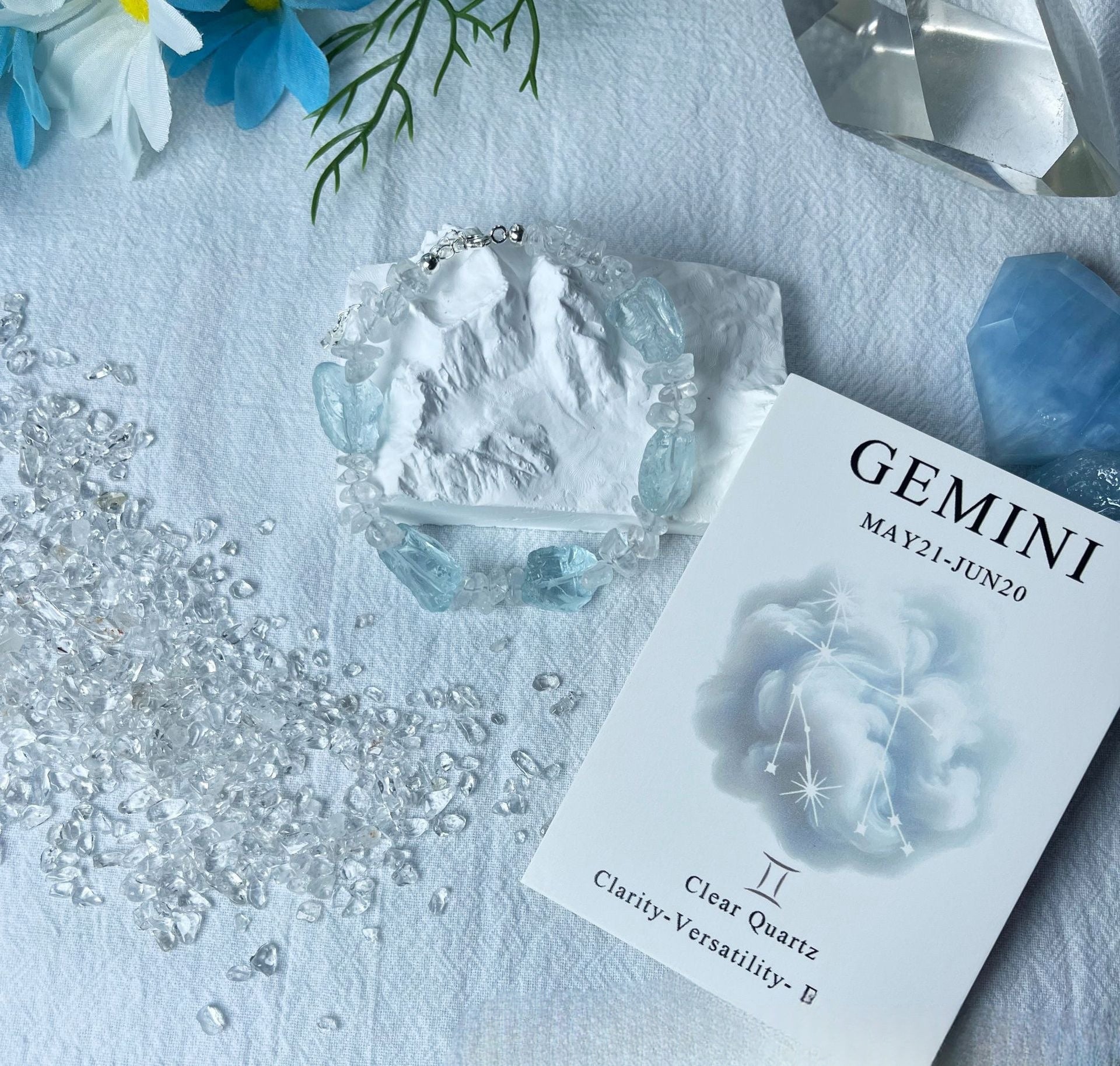 Nebula Zodiac Crystal Collection
