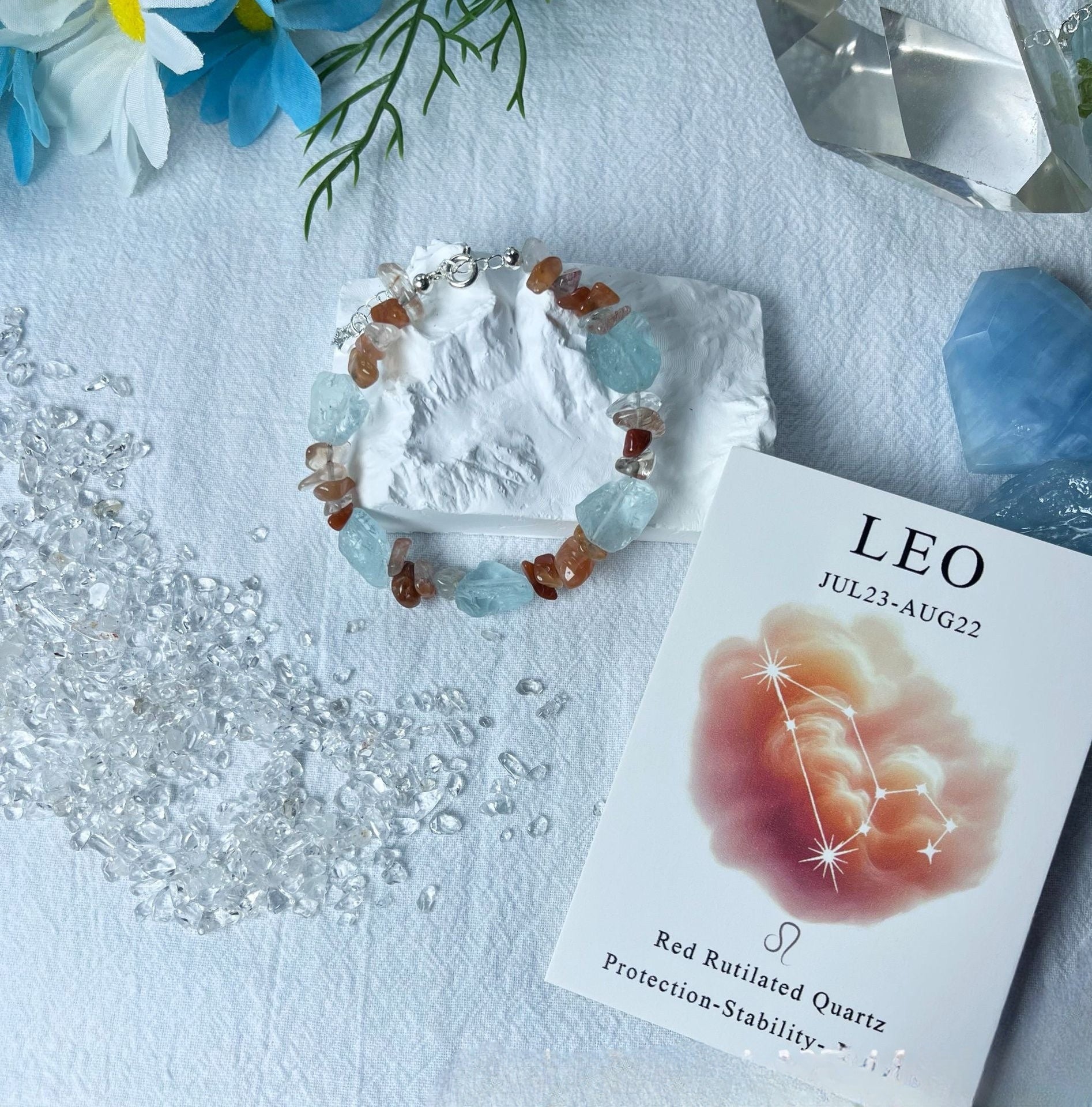 Nebula Zodiac Crystal Collection